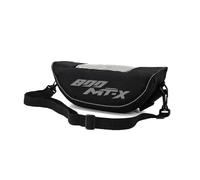 ZYANXAO Bolsa Manillar Motocicleta para CFMOTO 800MT-X 800 MT-X 800MTX 2025 Bolsa De Viaje Impermeable para Manillar De Motocicleta(G)