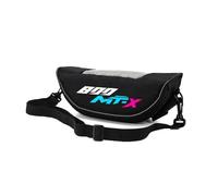 ZYANXAO Bolsa Manillar Motocicleta para CFMOTO 800MT-X 800 MT-X 800MTX 2025 Bolsa De Viaje Impermeable para Manillar De Motocicleta(E)