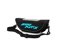 ZYANXAO Bolsa Manillar Motocicleta para CFMOTO 800MT-X 800 MT-X 800MTX 2025 Bolsa De Viaje Impermeable para Manillar De Motocicleta(H)