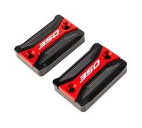 ZYAURA F Accesorios de Motocicleta for Honda Forza 350 FORZA350 NSS350 NSS 350 2018-2022 Cubierta de depósito de líquido del Cilindro del Embrague del Freno Delantero Y (Color : 2PC Red)