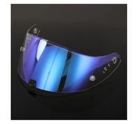 ZYAURA F Adecuado For Casco Exo Scorpion R1/1400/520 Lente De Casco Lente Universal De Día Y Noche A Prueba De Polvo Y Viento Y(Blue)