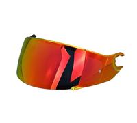 ZYAURA F For Shark D Skwal d-skwal 2 Spartan Casco Visor Cara Completa reemplazo Casco Lente Visor Accesorios Capacete Parabrisas Y (Color : Red Gold)