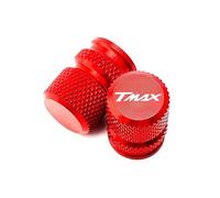 ZYAURA F For TMAX 530 560 500 TMax530 SX DX Tech MAX TMax560 Tmax500 Tapas de vástago de válvula de neumático Cubiertas herméticas t-MAX Y(T-Red)