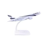 ZYAURA Imagen Ambiental For: 1:400 Scale 16Cm 777 B777 El Al Air Israel Airlines W Plastic Alloy Airplane Airliner