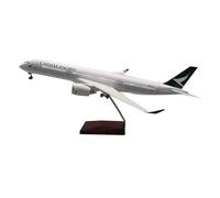 ZYAURA Imagen Ambiental For: 47cm 1/142 Scale Airplane A350 Dreamliner Airplane Model Toy