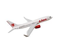 ZYAURA Imagen Ambiental For: Alloy Metal Aviation Lion Boeing 737-800ER Aviation Lion B737 Die-Cast Aircraft Model
