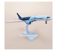 ZYAURA Imagen Ambiental For:Alloy Metal Prototype Airbus A350 350 Airline Aircraft Model Die Casting Aircraft