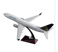 ZYAURA Imagen Ambiental For: B737 About 40cm Long Airline Airplane Model Toy Airplane Die-Casting Plastic Alloy