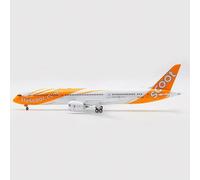 ZYAURA Imagen Ambiental For: Die Casting 1:200 Scale Singapore Scoot B787-9 9V-OJH Alloy Aircraft Model