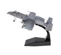 ZYAURA Imagen Ambiental para: 1: 100 A-10 Avión de Combate Modelo de avión de Asalto Modelo de avión Militar de Metal
