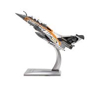 ZYAURA Imagen Ambiental para: 1/72 Die Casting Aircraft Dassault Rafale B Arctic Tiger Two-Seater Air Force Aircraft Model Static Display Collection