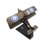 ZYAURA Imagen Ambiental para: 1:72 Primera Guerra Mundial British SE.5a Modelo de biplano Modelo de aleación Modelo de colección de Productos terminados