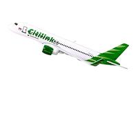 ZYAURA Imagen Ambiental para: 16 cm Die Cast 1: 400 Escala Airbus A320-200 Modelo Citilink Aerolínea Avión de aleación de Metal