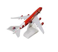ZYAURA Imagen Ambiental para: aleación de Metal Cielo Rojo Malaysia Airlines Boeing 747 B747-400 Modelo de avión