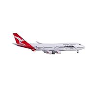 ZYAURA Imagen Ambiental para: Avión Qantas Boeing B747, Modelo de avión de Resina fundida a Escala 1/160