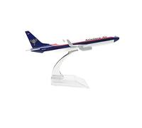 ZYAURA Imagen Ambiental para: Boeing 737 avión 16 cm de aleación de Metal Matar 1: 400 Modelo de avión Infantil
