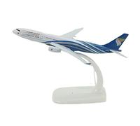 ZYAURA Imagen Ambiental para: Colección de Joyas de Modelo de avión simulado de aleación Oman Air A330 Fundido a presión Souvenirs