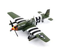 ZYAURA Imagen Ambiental para: Die Cast 1/72 Scale American P-51B Mustang Fighter P51 Modelo de avión