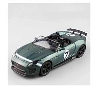 ZYAURA para: Jaguar F-Type Project 7, Modelo De Coche Deportivo, Simulación, Coche De Fundición A Presión De Aleación Extraíble