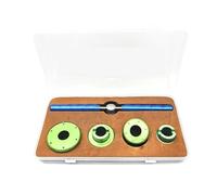 ZYAYNG 1 Juego de abridor Carcasa Trasera Reloj con Llave Mano + 4 Troqueles ranurados 20mm, 30mm, 33mm y 42mm, Conjunto Herramientas reparación for Apertura para Relojes(6 Claw 5pcs Set)