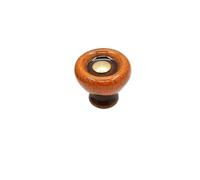 ZYAYNG 10 Pcs Marble Leopard Ceramic Handle Small Furniture Cabinet Door Drawer Creative Round Single Hole Para Armarios(Color 7)
