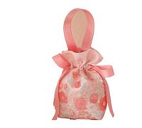 ZYAYNG 10pcs Flower Cloth Drawstring Bag Jewelry Packing Festive Sugar Bucket Storage Canvas Knot Wrist Para Dulces