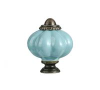 ZYAYNG 12PCS Simple Single Hole Ceramic Pumpkin Handle European Style Vintage Cabinet Knob Round Door Pull Handles Wine Para Armarios(Color16)