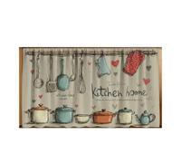 ZYAYNG 1pcs Kitchen Cabinet Curtain para Armarios