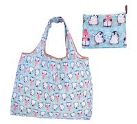ZYAYNG 5Pcs Foldable Large Shopping Bag Washable Reusable Easy To Carry Capacity Handbags Para Compras(Color 9)