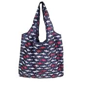 ZYAYNG 5Pcs Reusable Shopping Bags Women Foldable Tote Grocery Bag Folding Large Capacity Handbags Beauty Fruit Vegetables Para Compras(Color4)