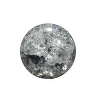 ZYAYNG Bola de cristal decorativa grieta de hielo bola de cristal bola mágica adorno fuente de agua bola bonsái sala de estar decoración del hogar para decoración (6 cm)