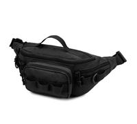ZYAYNG Bolsa para Equipo De Pesca Bolsa de señuelo de Pesca Impermeable Multifuncional Bolsa de Viaje for Hombres Cintura Pecho Mochila Fanny Pack para Equipo De Pesca(Black)
