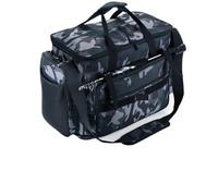 ZYAYNG Bolsa para Equipo De Pesca Bolsa for Pescar al Aire Libre, Tela Oxford, Impermeable, Gran Capacidad, Paquete de Aparejos de Pesca Multifuncional para Equipo De Pesca(L Grey 45x25x38cm)