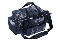 ZYAYNG Bolsa para Equipo De Pesca Bolsa for Pescar al Aire Libre, Tela Oxford, Impermeable, Gran Capacidad, Paquete de Aparejos de Pesca Multifuncional para Equipo De Pesca(M Grey 38x24x23cm)