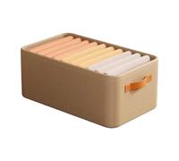 ZYAYNG Caja De Almacenamiento Plegable 6 uds organizador de ropa plegable pantalones gabinete Jeans caja almacenamiento armario interior sujetador calcetines cajones Para Ropa(M)