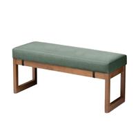 ZYAYNG Cojines para Bancos Cojín de Banco Grueso, colchón Largo, cojín for Asiento de sofá, Silla Decorativa de jardín, Almohadillas for Ventana, Columpios, Almohada para El JardíN(Green,70X40X3CM)