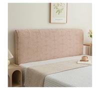 ZYAYNG Funda para Cabecero Cubrecama, Funda de cabecera, Cobertura Total, decoración Dormitorio, Protectora for Respaldo Cama para Dormitorio De Hotel(Khaki,Length 180cm)