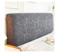 ZYAYNG Funda para Cabecero Funda de cabecera elástica Gruesa con Todo Incluido, Funda Lisa, for el hogar, Respaldo Largo, decoración del, cabecero para Dormitorio De Hotel(Dark Grey,150cm)