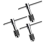 ZYAYNG Llave de grifo tipo T ajustable, soporte rosca manual for, M3-M8, M5-M8, M6-M12, llave con mango en, llaves trinquete, herramienta mano, 3 uds Para Bricolaje