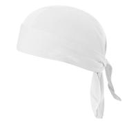 ZYAYNG PañUelos Para Hombre 2Pcs Bicycle Sweat-wicking Cap Face Mask Sun-Protective Neck Gaiter Cycling Headscarf Headband Quick-dry Pirate Hat Para Hombre(White)