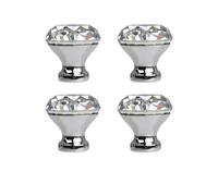 ZYAYNG Perillas De Cristal Para Puertas De Gabinetes 8 tiradores de cristal for puertas armarios cocina, muebles, aparadores, cajones y Para Puertas De Gabinetes(Color A Small)