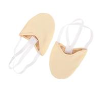 ZYAYNG Zapatos de Baile Media Suela, Cubiertas Dedos Resistentes al Desgaste, Calzado Ballet Antideslizante, Protector cómodo en la Parte Delantera for Yoga y Pilates, 2 Pares para Ballet