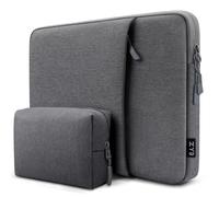 ZYB Funda Ordenador PC Portatil 13-13.3 Pulgadas,Funda para MacBook Air 13 13.6 Pulgadas M4 M3 M2 M1 2025 2024-2010, 2013-2025 MacBook Pro 14/13 M4 M3 M2 M1, 13.5" Surface Laptop HP etc-Gris Oscuro