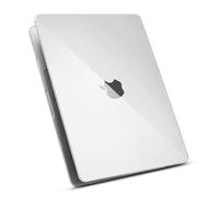 ZYB Funda para 2025 2024 2022 MacBook Air 13,6 Pulgadas M4 A3240 M3 A3113 M2 A2681, Ultrafina Carcasa Protectora Dura de Plástico, Cristal Transparente