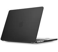 ZYB Funda para MacBook Air 13,6 Pulgadas M5 M4 M3 M2 2026 2025 2024 2022 A3449 A3240 A3113 A2681, Ultrafina Carcasa Protectora Dura de Plástico, Negro