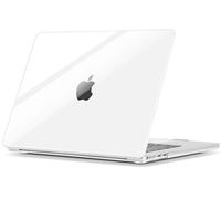 ZYB Funda para MacBook Air 15 Pulgadas M4 M3 M2 2025 2024 2023 A3241 A3114 A2941, Ultrafina Carcasa Protectora Dura de Plástico, Cristal Transparente