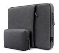 ZYB Funda PC Portátil 14 Pulgadas,Funda Ordenador para MacBook Air 15 M4 M3 M2 2025-2023,14 Pulgadas Notebook Lenovo ThinkPad IdeaPad Chromebook ASUS/DELL/HP,Mac Pro 15,15'' Surface etc-Gris Oscuro