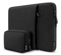 ZYB Funda Portatil 12,3-13 Pulgadas,Funda para MacBook Air 13 13.6 Pulgadas M4 M3 M2 2026 2025-2022,MacBook Air 13 M1 2020-2018,MacBook Pro 13 M1 2022-2016,iPad Pro 12.9,12,3 Surface Pro etc-Negro