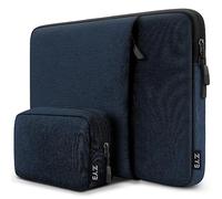 ZYB Impermeable Funda PC Portatil 15,6 Pulgadas, Funda Ordenador 15-15,6 Pulgadas para 15.6" Notebook Lenovo Thinkpad Ideapad HP DELL Acer ASUS Surface Laptop MacBook Pro 16 15 etc Bolsa-Azul Oscuro
