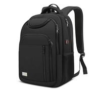 ZYB Mochila Ordenador Portatil Hombre Mujeres,Impermeables Mochila Portatil 15-15.6 Pulgadas Bolsa,Antirrobo del Negocio Mochila Trabajo Oficina Universidad Viaje Escolares Laptop Backpack-Negro